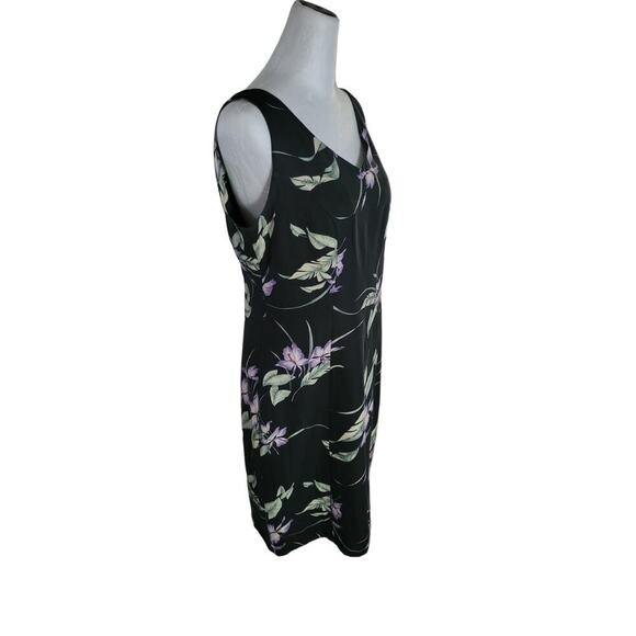 Tommy Bahama Women's Silk Floral‎ Print Dress Size 6 V Neck Knee Length - Picture 6 of 8